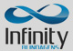 Logo para empresa Infinity Blindagens, blindadora oficial Super Carros, de Gramado.